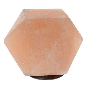 Worthbuy-lampe à sel en forme de diamant himayan, diamant rose, sous-marine - Product Image 5