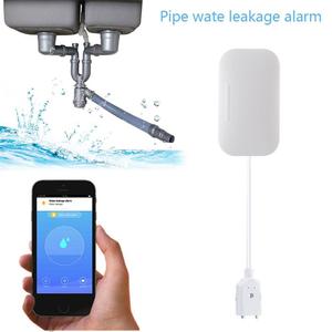 ZigBee Cảm Biến Rò Rỉ Nước Và Báo Động Với Rò Rỉ Cảnh Báo Rò Rỉ Nước Phát Hiện Rò Rỉ Cảm Biến Lũ Lụt Báo Động Pin Powered - Product Image 3