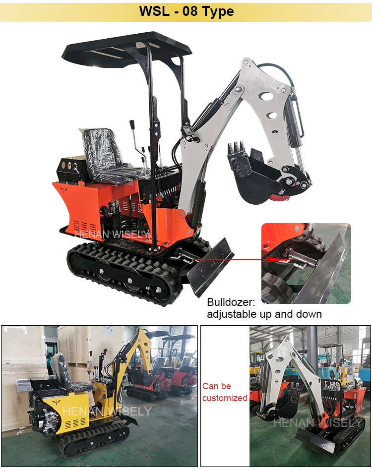 earth auger / post hole digger mini digger for garden