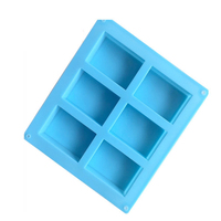Vente chaude Personnalisé Écologique Rectangle Moule À Glace Silicone Bac À Glace Gâteau Moule Silicone Bac À Glaçons