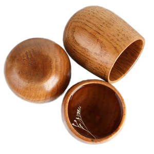 Taza de Madera Sostenible Hecha a Mano, Taza de Té Natural Ecológica, Vajilla Orgánica de Primera Calidad, Perfecta para el Hogar, la Cocina y el Comedor - Product Image 1