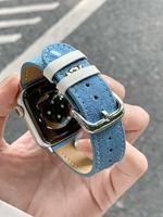 Bracelet de montre de remplacement en nylon tendance avec boucle argentée décontractée pour hommes et femmes