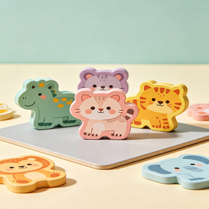 Jouets éducatifs en bois pour enfants, lettres et chiffres magnétiques, jouet éducatif préscolaire Montessori, cadeau d'anniversaire - Product Image 4