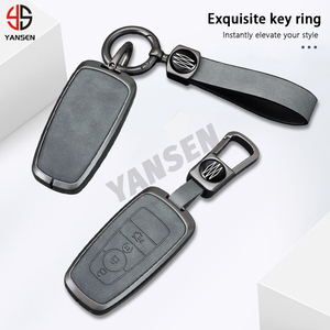 <span class=keywords><strong>Key</strong></span> <span class=keywords><strong>Fob</strong></span> trường hợp đối với <span class=keywords><strong>Ford</strong></span> Fusion Mustang Explorer F150 Ecosport cạnh S-MAX Ranger Focus Lincoln Keychain Bìa Phụ kiện vỏ - Product Image 5