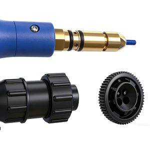 ปืนเชื่อมมิลเลอร์ Mdx-250 Mig ขนาด 10 ฟุต หัวเชื่อมเคลือบทองแดง สำหรับแก๊สผสม แบบสวิตช์เดี่ยว - Product Image 4