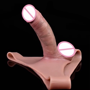 SXXY Huge Realistic Strap-on Hollow Dildo Wearable Penis Sleeve Pants <b>for</b> <b>Men</b> Women Gay Lesbian Adult Silicone Sex <b>Toys</b> Sexshop - Product Image 5