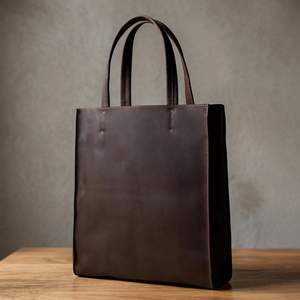 Bolsos de Mano Casuales para Mujer, a la Moda, Personalizables, de Gran Capacidad, Impermeables, Ligeros, de Cuero Genuino, con Cierre Extraíble - Product Image 3