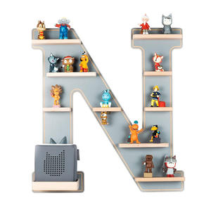 <span class=keywords><strong>Toniebox</strong></span> Starter Set Home Décoratif Mur Monté Lettre "N" <span class=keywords><strong>Toniebox</strong></span> Figure Présentoir Étagère - Product Image 1