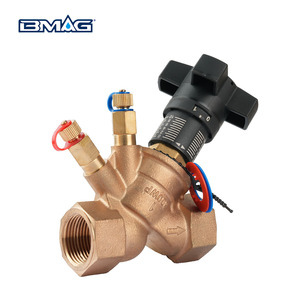 BMAG <strong>HVAC</strong> System Double Regulating Balance <strong>Flow</strong> <strong>Meter</strong> Valve Manual C83600 Bronze Balancing Valves - Product Image 1