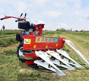 Trattore ambulante chili mietitore/verde pepe stelo cutter mietitore mietitore mietitore macchina usata motore diesel azionata - Product Image 6