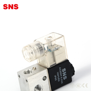 SNS 3V1 Serie DC24V normale geschlossen hydraulische pneumatische 2 position 3 way control magnetventil - Product Image 4