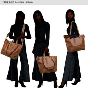 Bolsos cruzados de diseñador de moda, bolsos de hombro de cuero genuino de alta calidad, bolsos de mano casuales para mujer - Product Image 3