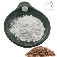Poudre de Gentiopicroside Naturelle de Haute Qualité 3% 98% Pure, Extrait de Racine de Gentiane, Poudre de Gentiopicrine, CAS 20831-76-9
