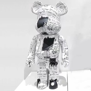 ตุ๊กตาหมี <span class=keywords><strong>Bearbrick</strong></span> <span class=keywords><strong>1000</strong></span>% ของตกแต่งเรซิ่นสำหรับห้องนั่งเล่น ขนาด 70 ซม. ของขวัญขึ้นบ้านใหม่ ของเล่นสะสม - Product Image 4