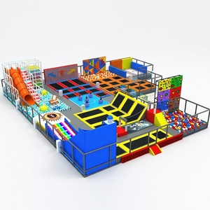 Hugh Adult Space Theme Indoor <b>Trampoline</b> Park Equipment with Airbag and Foam Pit Soft Play Entertainment - Product Image 2