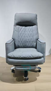 <span class=keywords><strong>เก้าอี้</strong></span>สำนักงานปรับระดับได้ รุ่น FoShan Ergonomic Modern Comfortable Durable  หุ้มหนังแท้ ดีไซน์หรูหรา พร้อมปรับความสูงและมุมเอียงได้ - Product Image 5