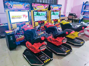 2 jugadores Max TT Simulador de motocicleta máquina de videojuegos máquina de Arcade para adultos para TT Motor Racing <span class=keywords><strong>juegos</strong></span> que funcionan con monedas - Product Image 4