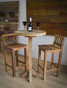 Sillas de comedor de madera de pino de roble antiguo de Vietnam Proveedor al mejor precio para muebles de mesa rústicos ¡Contáctenos! - Product Image 5