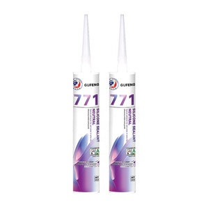 Một thành phần trong suốt và trắng trung tính Silicone sealant cho phòng tắm xây dựng Giá cả hợp lý Chất kết dính sản phẩm - Product Image 1
