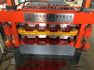 Máquina para hacer láminas para techos 0,18 Máquina formadora de rollos de paneles de techo Ibr y <span class=keywords><strong>Corru</strong></span> completamente dura Máquina para hacer láminas para Sudáfrica - Product Image 3