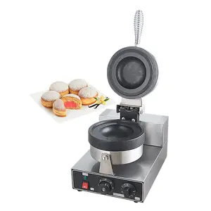 Popüler kore waffle gelato panini makinesi fast food aperatif mesin UFO hamburger pro baski ufo burger maker makinesi çift comm