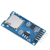 Micro SD card module SPI interface TF card reader and writer with level conversion chip