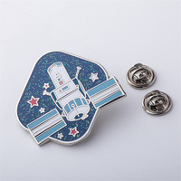 Broches dentaires en alliage de zinc plaqué or, design personnalisé, souvenir sportif, cadeau d'affaires