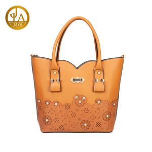 TM501 de moda Pu bolsos de cuero establece para las mujeres 2019 damas de <span class=keywords><strong>flores</strong></span> de moda, calado patten bolsos conjunto - Product Image 3