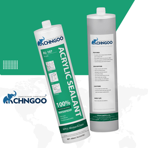 Scellant en silicone RTV <span class=keywords><strong>acrylique</strong></span> à base d'eau Chngoo AL-107 pour salle de bain, toilettes, adhésif <span class=keywords><strong>blanc</strong></span> excellent, haute performance, étanchéité des joints - Product Image 1