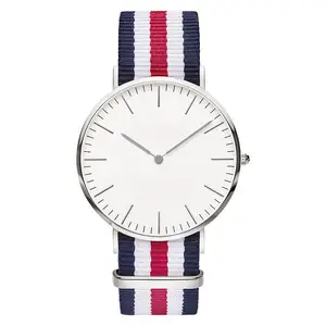 Wholesale Fashionable Minimalist British Watches for Men Women Korean Version Student Quartz Watches