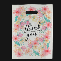 Sac de courses en plastique personnalisé avec logo imprimé, en PEHD/PEBD, découpé à l'emporte-pièce, avec poignée – Offre Spéciale