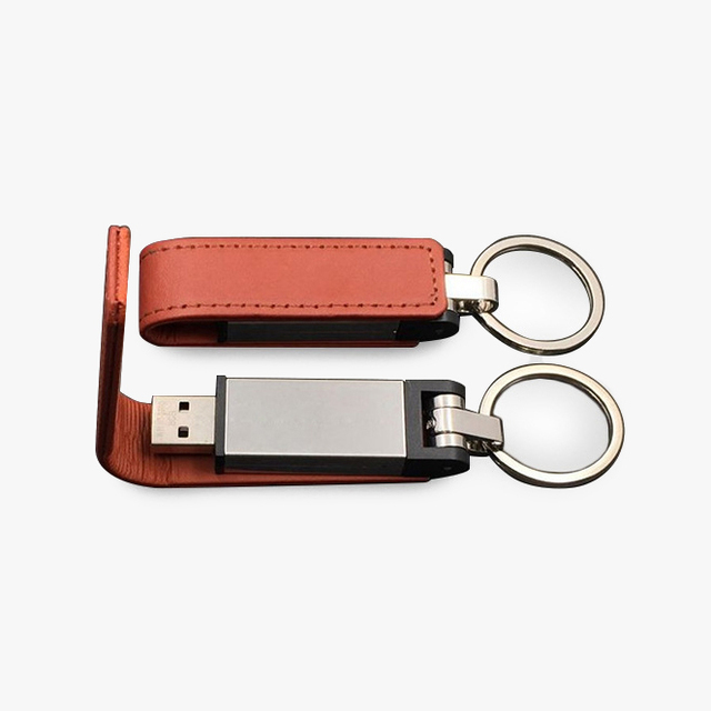 Custom Logo 2.0 3.0 Leather Usb Stick 8gb 16gb 32gb 64gb 128gb Pendrive Usb Flash Drive Promotional Gift