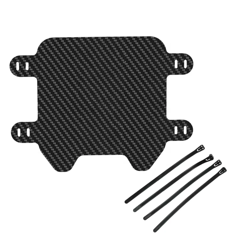 LINGQI RACING Carbon Fiber Number Plate For SURRON Light Bee X S Modified Fender SUR RON Off Road Components SUR-RON Spare Part
