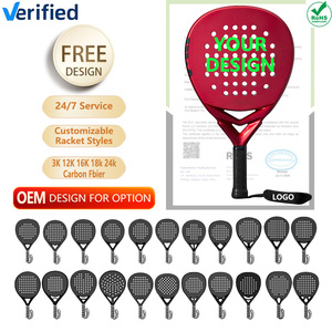Raqueta <span class=keywords><strong>de</strong></span> Pádel <span class=keywords><strong>de</strong></span> Fibra <span class=keywords><strong>de</strong></span> Carbono 3K/12K/18K/24K con Logotipo Personalizado <span class=keywords><strong>de</strong></span> Primera Marca, Directamente <span class=keywords><strong>de</strong></span> Fábrica - Product Image 4