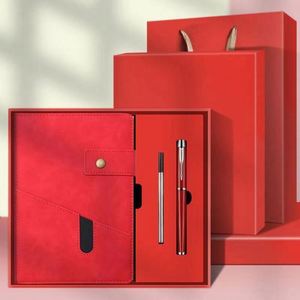 Ensemble cadeau de carnet A5 personnalisé de haute qualité avec boîte cadeau et stylos, carnet personnalisé avec logo - Product Image 2