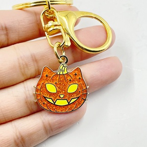 High Quality Personalized Custom Logo 3D Carabiner Metal Keychain Fashion Vintage Cartoon Enamel Cute <b>for</b> Bag Pendant - Product Image 4