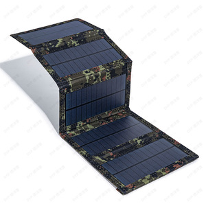 10W 20W 30W 5-Fold Foldable Solar Charger | Portable USB Camping Panel - Product Image 4