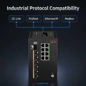 Nuevo Switch Industrial H3C IE4500-14S-G L3 para Automatización de Fábrica y Transporte Ferroviario, -40 a 75°C, Riel DIN, 8*1GBASE-T, 6*10G SFP+ - Product Image 5
