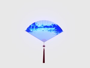 Lampada Trappola per Insetti a Forma di Ventaglio con LED - Design Tradizionale Cinese per il Controllo di Mosche e Insetti in Uffici e Spazi Commerciali - Product Image 2