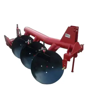 Agricultural tractor 3-point disc blades round tube plow plough