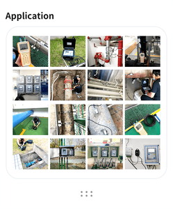 Handheld PUTF203 Smart Clamp on Flowmeter Portable Ultrasonic <b>Flow</b> <b>Meter</b> Continuously Work 14 Hours. PUTF203 Handheld Portable / - Product Image 3
