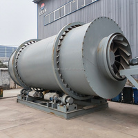 Séchoir rotatif à trois tambours à haute efficacité thermique, directement de l'usine, pour le séchage du sable de silice, du sable de rivière et du gypse