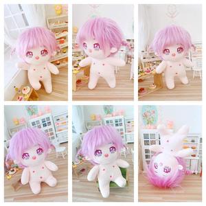 En stock, prêt à être expédié, poupées en peluche K-pop de 20 cm, poupées en coton, poupées nues avec squelette en plastique PVC - Product Image 4