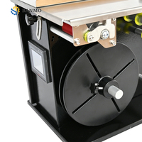 Machine d'étiquetage semi-automatique BANMO pour boîtes suspendues, étiqueteuse de bureau pour surfaces planes, pour boîtes de café filtre, cosmétiques, boîtes en papier, 220V
