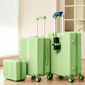 Maleta Yongsheng de 28 Pulgadas, Gran Capacidad, Resistente a Impactos, con Ruedas Giratorias, Candado de Combinación, Unisex, Diseño a Rayas - Product Image 3