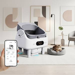 Litière automatique pour chat, désodorisante, directement de l'usine. - Product Image 1