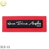 Nouvel arrivage de logos en silicone design pour vêtements étiquettes en caoutchouc gaufré étiquettes pour chaussures en jean