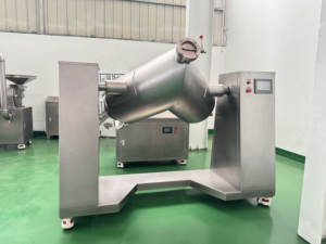 Mezclador de Cono en V, Mezclador de Polvo Seco, Tipo de Mezcla de Alimentos en Polvo, Máquina Mezcladora en V - Product Image 3