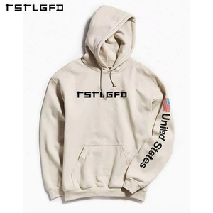 Sweat-shirts à <span class=keywords><strong>capuche</strong></span> surdimensionnés en molleton français, 100% coton, poids lourd, personnalisés avec logo imprimé, en gros, OEM - Product Image 5
