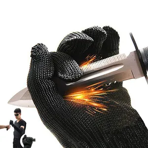 Gants de sécurité <span class=keywords><strong>en</strong></span> treillis métallique <span class=keywords><strong>en</strong></span> acier inoxydable pour la protection du boucher - Product Image 1